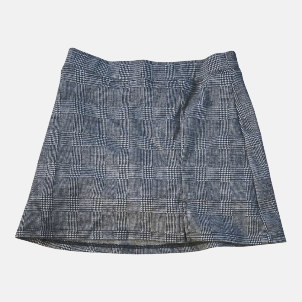 Plaid Gray Skirt girls